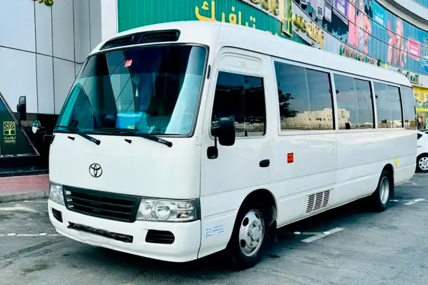 Toyota Coaster for rent 